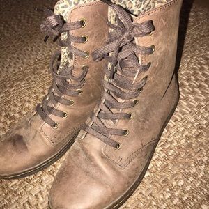 Dr Martens Stratford Womens Brown Boots